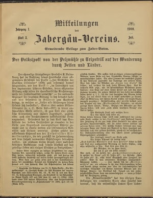 Titelblatt der $ausgabe