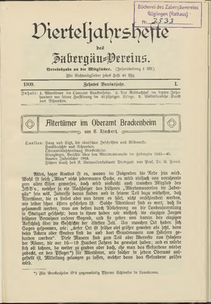 Titelblatt der $ausgabe