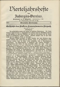 Titelblatt der Ausgabe 1913 II