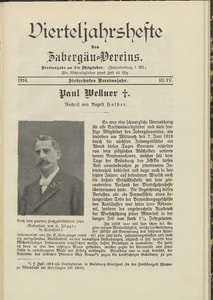 Titelblatt der Ausgabe 1916 III+IV