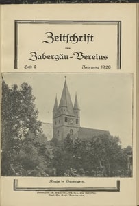 Titelblatt der Ausgabe 1928 II