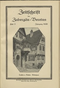 Titelblatt der Ausgabe 1928 III