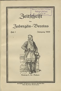 Titelblatt der Ausgabe 1929 I