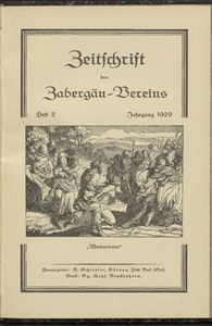 Titelblatt der Ausgabe 1929 II