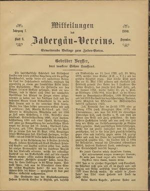 Titelblatt der $ausgabe