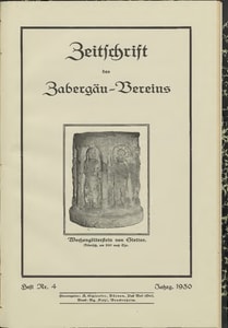 Titelblatt der Ausgabe 1930 IV