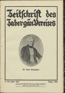 Titelblatt der Ausgabe 1932 III